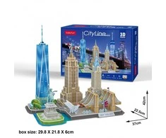 CUBICFUN 3D dėlionė „Niujorkas“