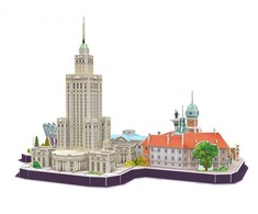 CubicFun 3D dėlionė Varšuva Cubic Fun, 306-20271, 126 d.