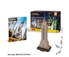 Dėlionė CubicFun 3D galvosūkis su pastatais Cubic Fun NG, 66 d.