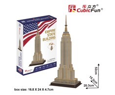 CubicFun Dėlionė 3D Empire State Building 54 elementy