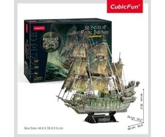 CUBICFUN 3D dėlionė su LED „Skrajojantis olandas“