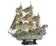 CUBICFUN 3D dėlionė su LED „Skrajojantis olandas“