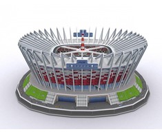 Puzzle 105 detalių 3D dėlionė PGE Nacionalinis stadionas