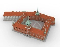 3D dėlionė Cubicfun karališkoji pilis Varšuvoje