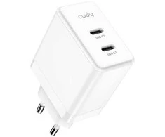 Sieninis įkroviklis Cudy CH40_EU (2x USB-C, 40W)