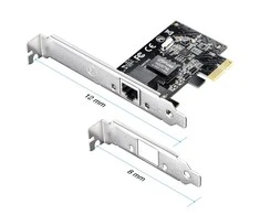 Cudy PE10 tinklo plokštė Vidinis Ethernet 1000 Mbit/s