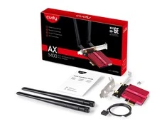 Tinklo Plokštė - Cudy WE3000S PCI-E Adapteris 235x140x40 mm