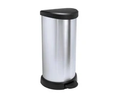 Metalinė šiukšlių dėžė su Curver 40L pedalu