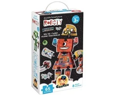 Dėlionė CzuCzu 6843762 Puzzle 65 vnt. Robotai 3+