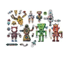 Dėlionė CzuCzu 6843762 Puzzle 65 vnt. Robotai 3+