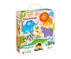 CzuCzu Dėlionė 24 vnt. - Laukinė savana