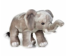 Dante pliušinis žaislas National Geographic Afrikos dramblys pilkas 25 cm (003-70717)