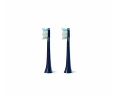 Antgaliai Sonic dantų šepetėliams OROMED ORO-SONIC X PRO NAVY BLUE, 2 vnt.