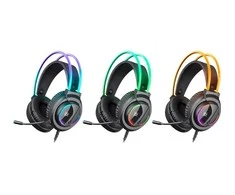 Ausinės Defender Flame RGB