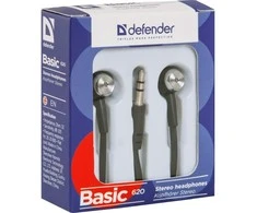 Ausinės Defender Basic 620 juoda