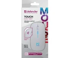 Pelė Defender Touch MM-997 balta