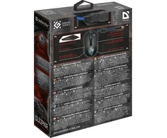 Pelė DEFENDER GM-927 SLEIPNIR OPTIC 12800dpi 6P