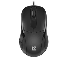 Kompiuterio Pelė - Defender Mb-580 Juoda Optinė 1000dpi