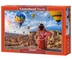 Castorland Dėlionė 1500 vnt. - Žavėjimasis spalvomis
