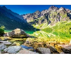 Castorland dėlionė Sunrise at Morskie Oko Tatras Poland 1500 det.