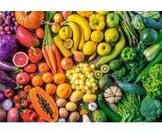 Castorland Dėlionė 1500 vnt. - Vitaminų vaivorykštė