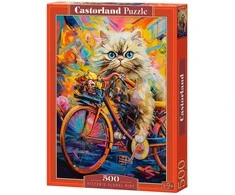 Castorland Dėlionė 500 vnt. - Katinėlis