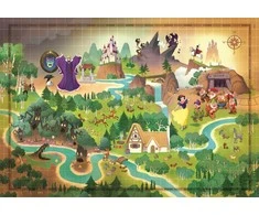Clementoni Dėlionė 1000 vnt. - Disney Snieguolė
