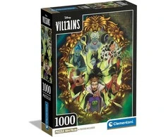 Clementoni Dėlionė 1000 vnt. - Disney piktadariai