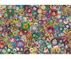 Clementoni Dėlionė 1000 vnt. - Disney Emoji