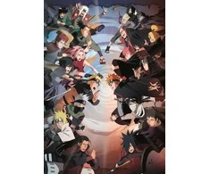Clementoni Dėlionė 1000 vnt. - Anime Naruto Shippuden