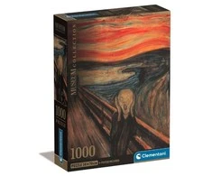 Clementoni Dėlionė 1000 vnt. - Edvard Munch: Klyksmas