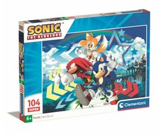 Clementoni Dėlionė 104 vnt. - Ežiukas Sonic