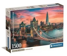 Clementoni Dėlionė 1500 vnt. - Londono sutemos