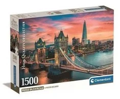 Clementoni Dėlionė 1500 vnt. - Londono sutemos