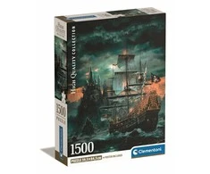 Clementoni Dėlionė 1500 vnt. - Piratų laivas