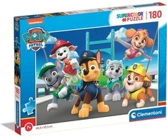 Clementoni Dėlionė 180 vnt. - Šunyčiai patruliai (PAW Patrol)