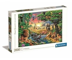 Clementoni Dėlionė 2000 vnt. - Afrikos gyventojai
