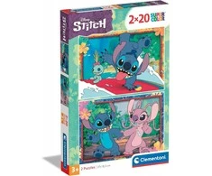 Clementoni Dėlionė 2x20 vnt. - Stičas