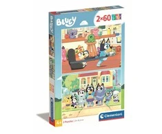 Clementoni Dėlionė 2x60 vnt. - Bluey