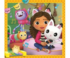 Clementoni Dėlionė 3x48 vnt. - Gabby's Dollhouse