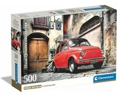 Clementoni Dėlionė 500 vnt. - Raudonas automobilis