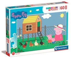 Dėlionė Puzzle 60el Peppa PUD CLEMENTONI 26204 CLM