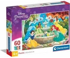 Clementoni Dėlionė 60 vnt. - Princesės