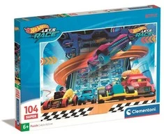 Clementoni Dėlionė 104 vnt. - Hot Wheels