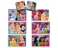 Dėlionė Clementoni – Edukit 4in1 – Disney Princess (18297)