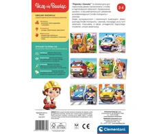 Dėlionė Edukacinis žaidimas „Transportas ir profesijos“ Clementoni 50765