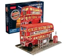 Dėlionė CubicFun 3D galvosūkis – Londono autobusas