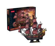 CUBIC FUN CUBICFUN 3D dėlionė „Queen Anne’s Revenge“, jubiliejinis leidimas