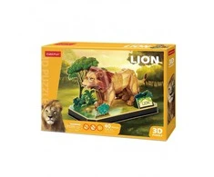 Dėlionė CubicFun Dante Cubic Fun 3D galvosūkis Gyvūnai Liūtas 08561