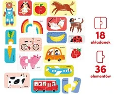Dėlionė Czuczu galvosūkis poroms Pirmieji žodžiai za4847